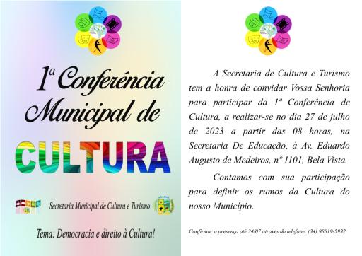 09 - 1ª Conferência Muncipal de Cultura - Convite.jpg
